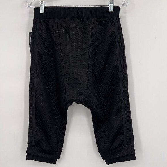 MPG Julianne Hough Extra Drop Crotch Cropped Jogger Pants Black Women's XS NWT - Picture 4 of 9